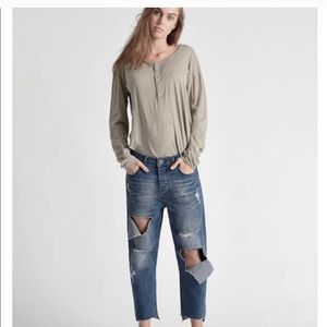 One teaspoon hooligans cropped jeans